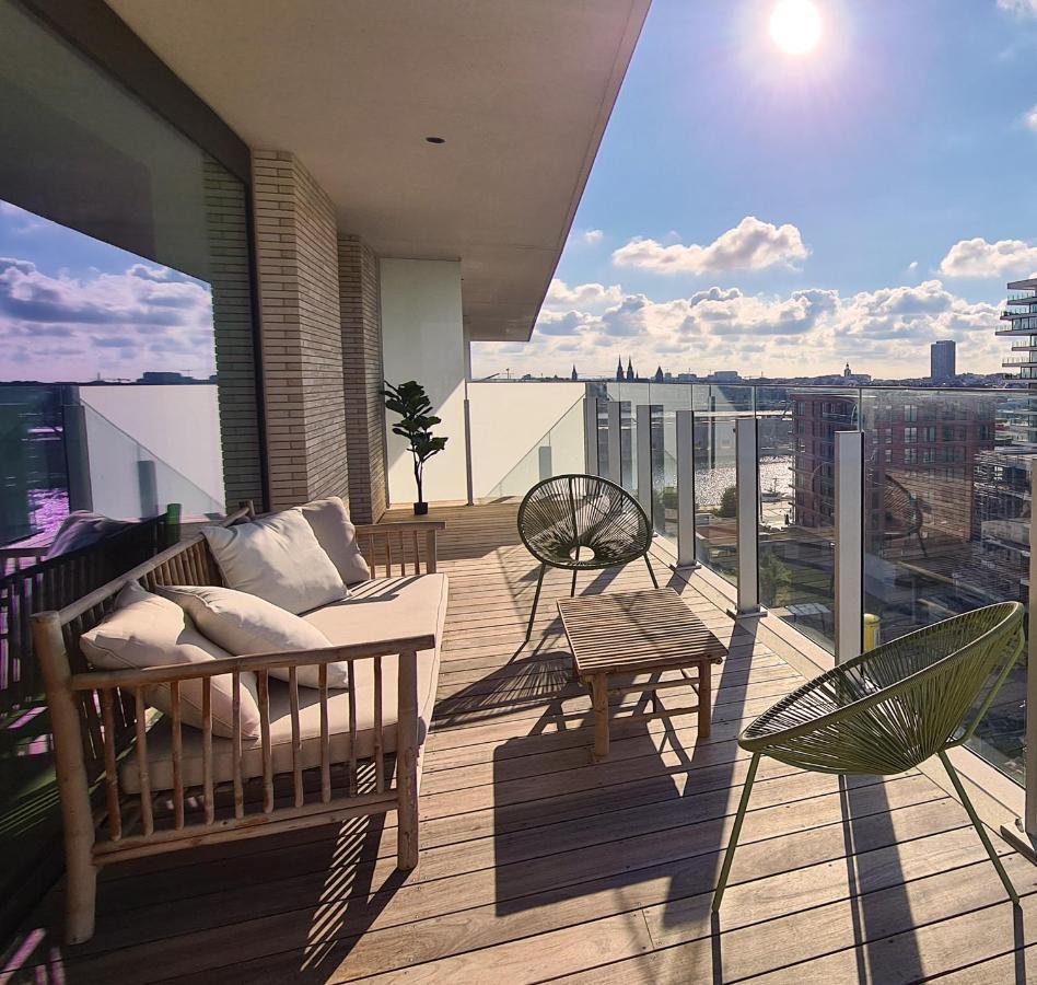 Central Park Tower Sea View Residence With Pool And Gym ออสเทนด์ ภายนอก รูปภาพ