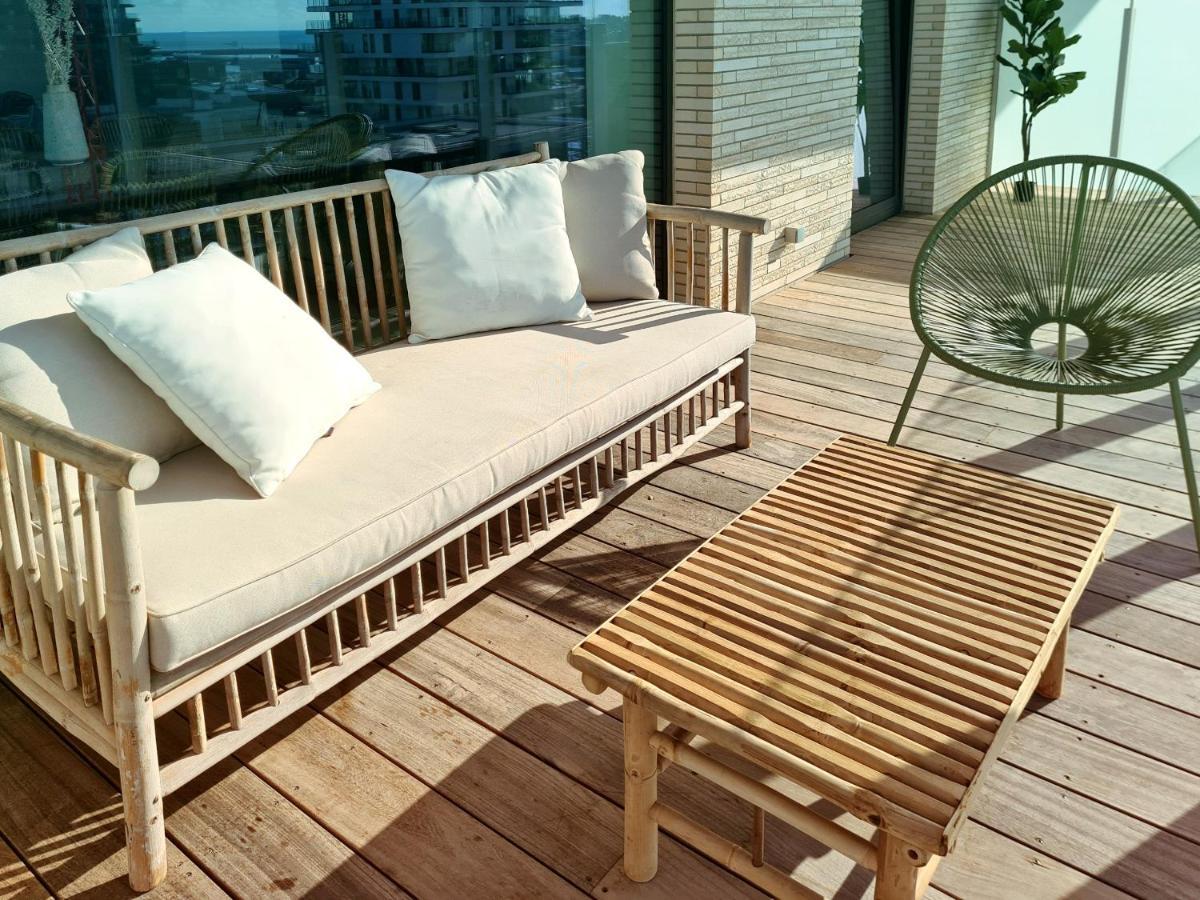 Central Park Tower Sea View Residence With Pool And Gym ออสเทนด์ ภายนอก รูปภาพ