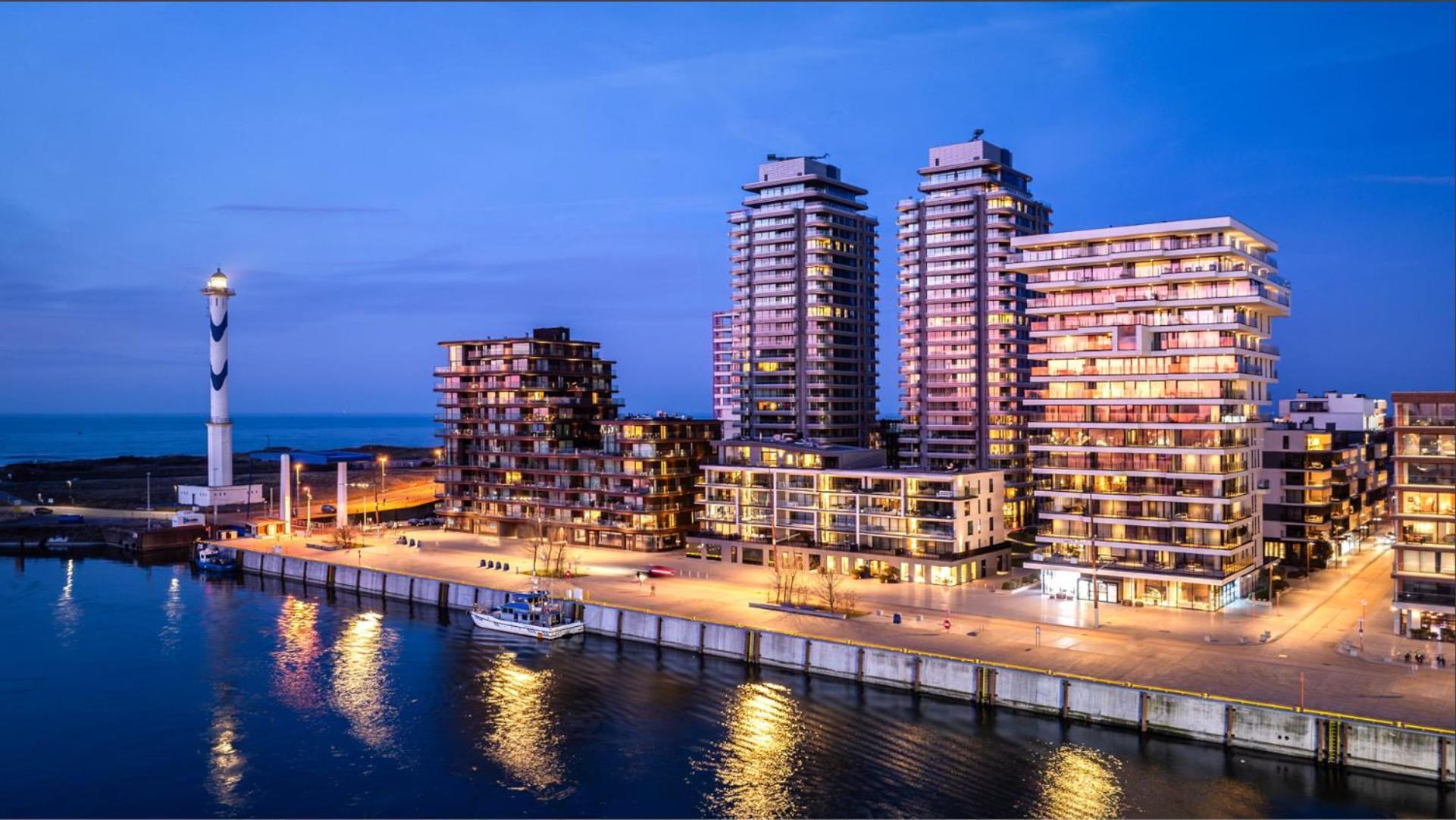 Central Park Tower Sea View Residence With Pool And Gym ออสเทนด์ ภายนอก รูปภาพ